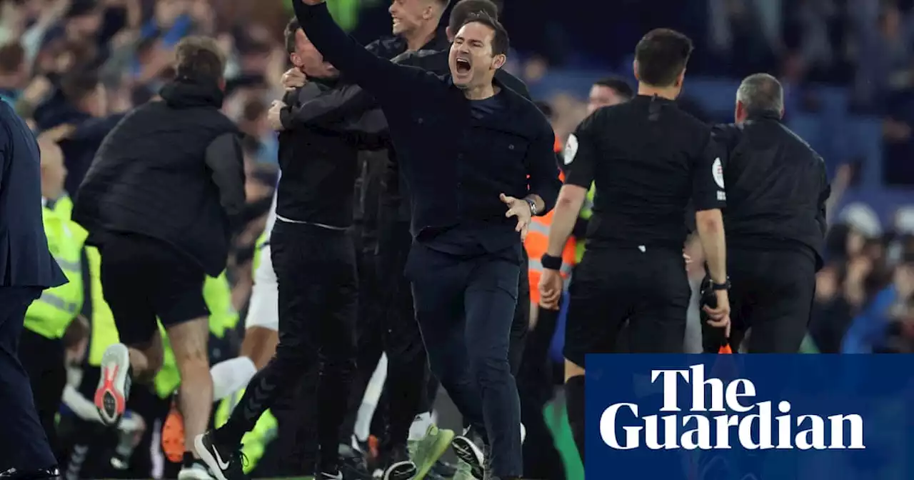 ‘One of the greatest moments of my life’: Lampard revels in Everton survival