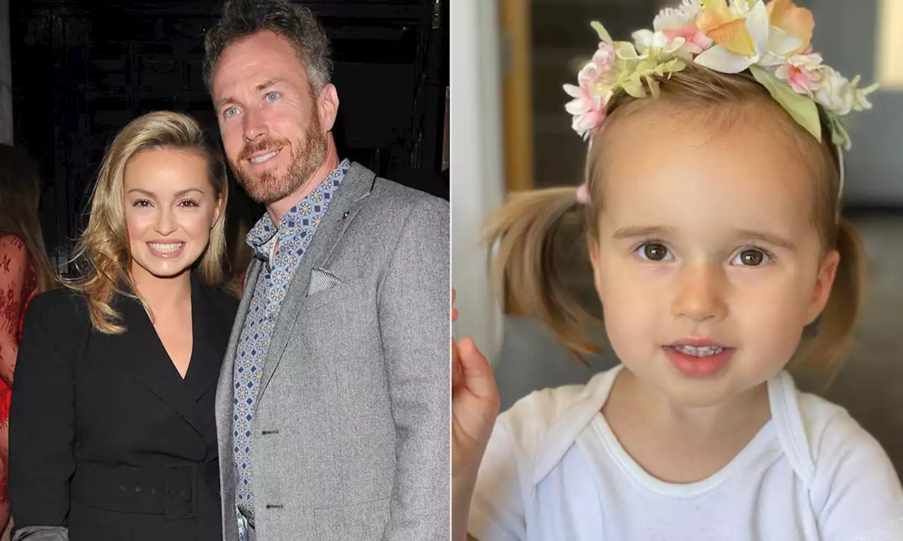 James and Ola Jordan's emotional farewell with grandparents and toddler Ella – watch video