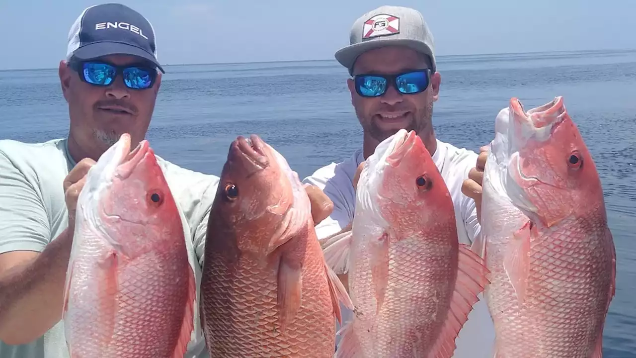 Two days: Red snapper anglers in the Atlantic Ocean get two days