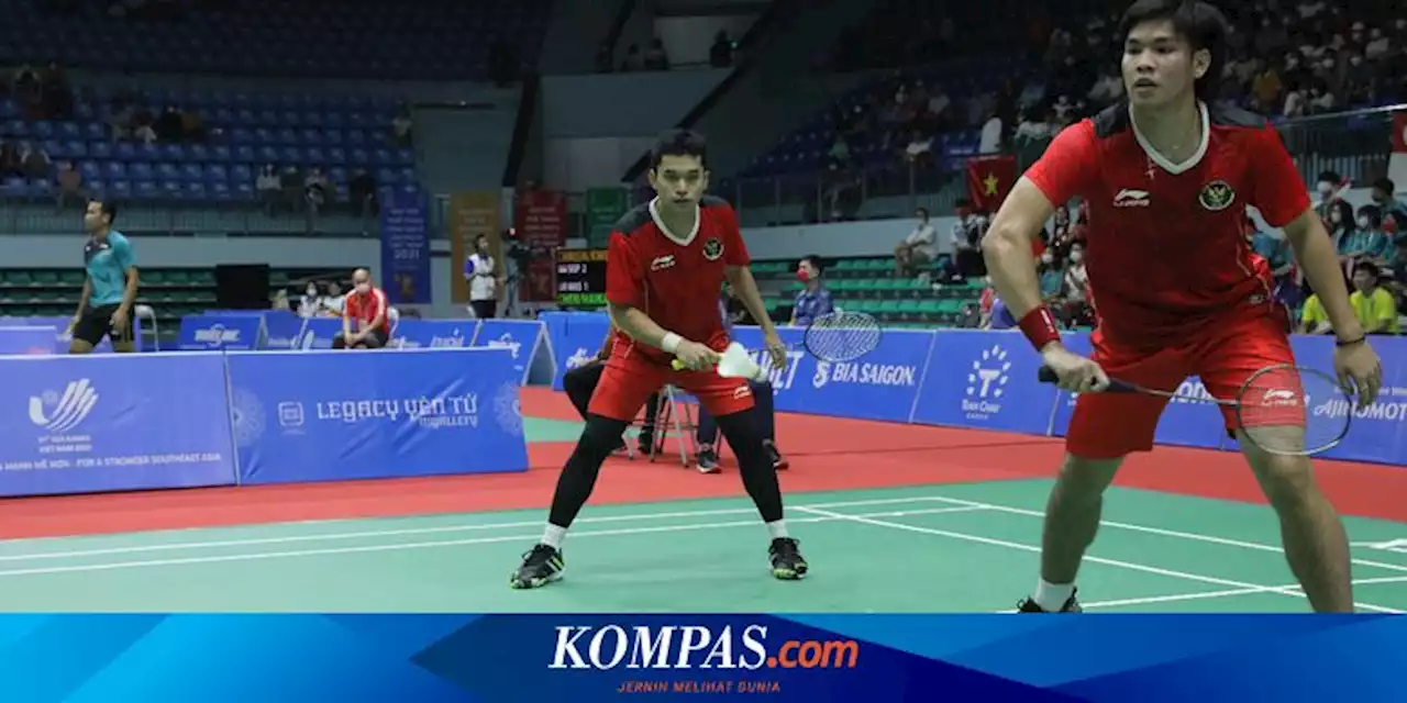 Hasil Bulu Tangkis SEA Games 2021: Leo/Daniel Menang, Ganda Putra Indonesia Utuh hingga Semifinal