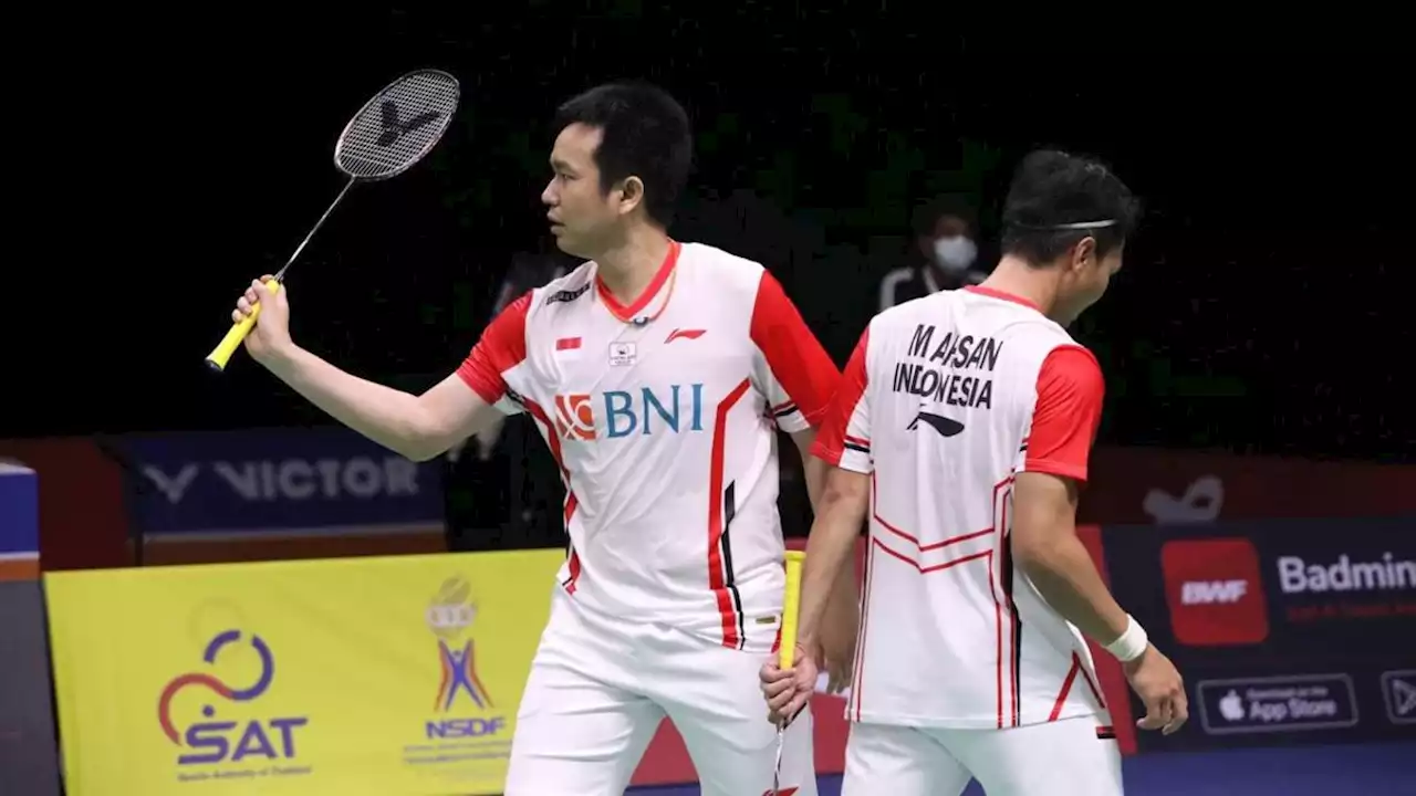 Hasil Thailand Open 2022: Ahsan/Hendra Harus Akui Keunggulan Duo Denmark