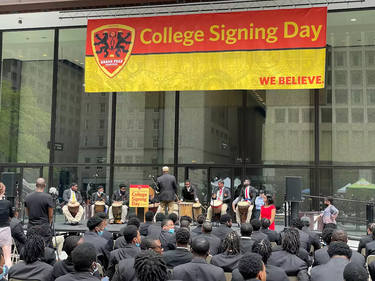 Urban Prep Academies in Englewood, Bronzeville, Near West Side Celebrate 100% College Admissions