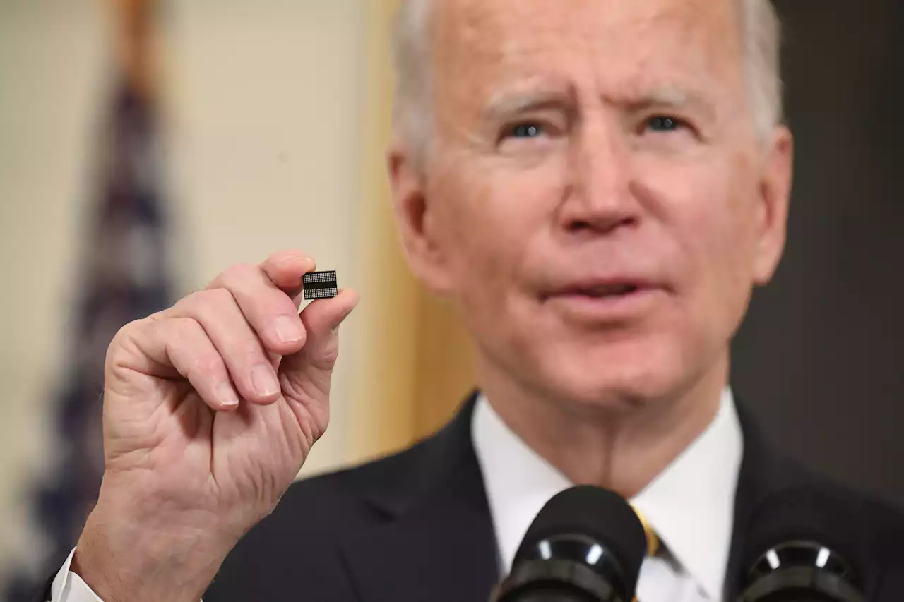 Biden to Tour South Korea Computer Chip Factory, Tout Upcoming US Plant