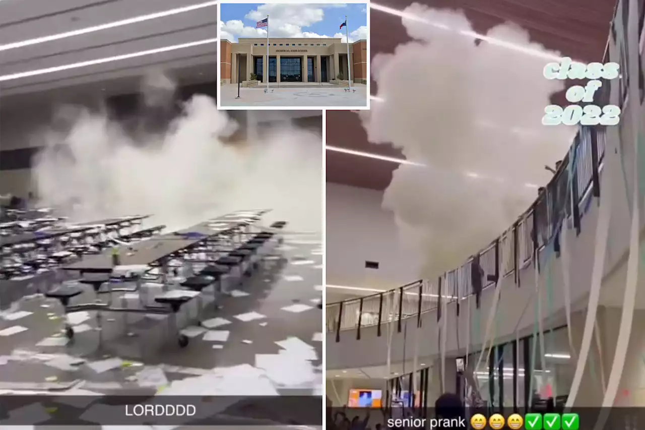 Senior prank at Texas high school gets out of hand, causes thousands in damages