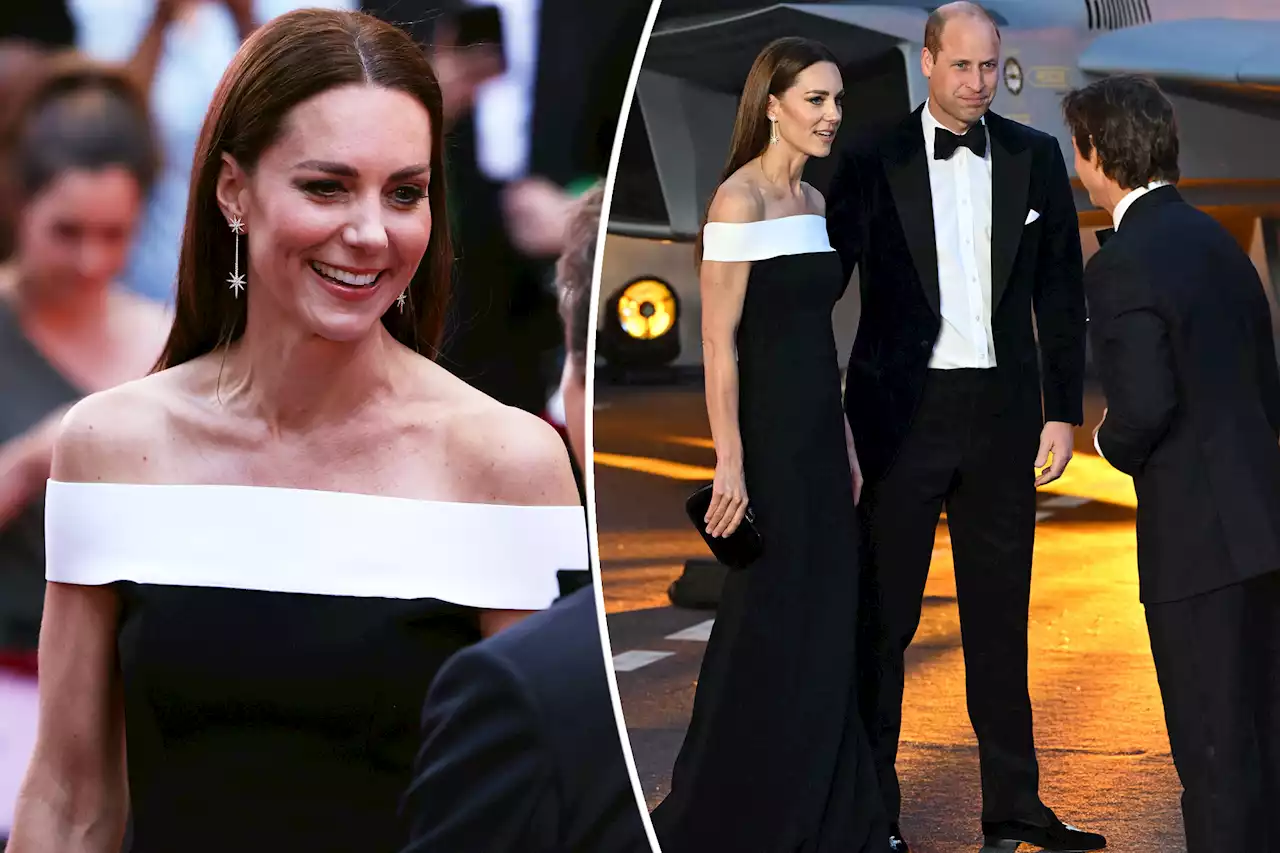 Kate Middleton goes glam on ‘Top Gun: Maverick’ premiere red carpet