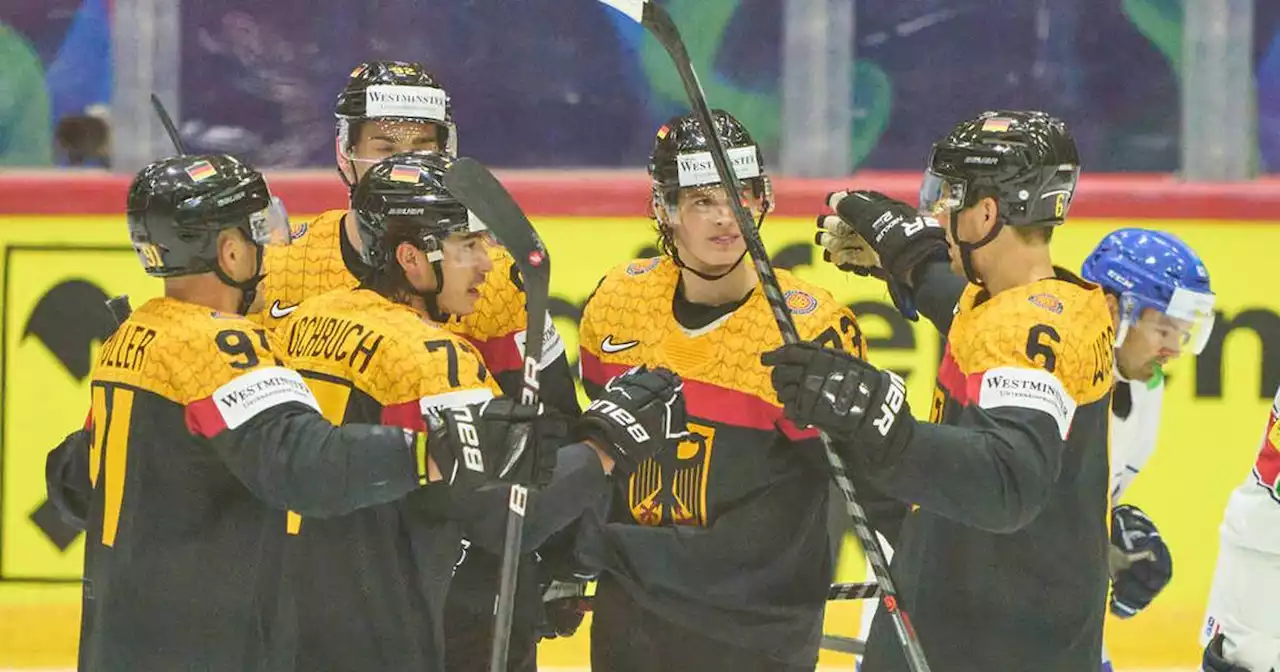 Eishockey-WM 2022: Deutschland mit Gala-Sieg gegen Italien