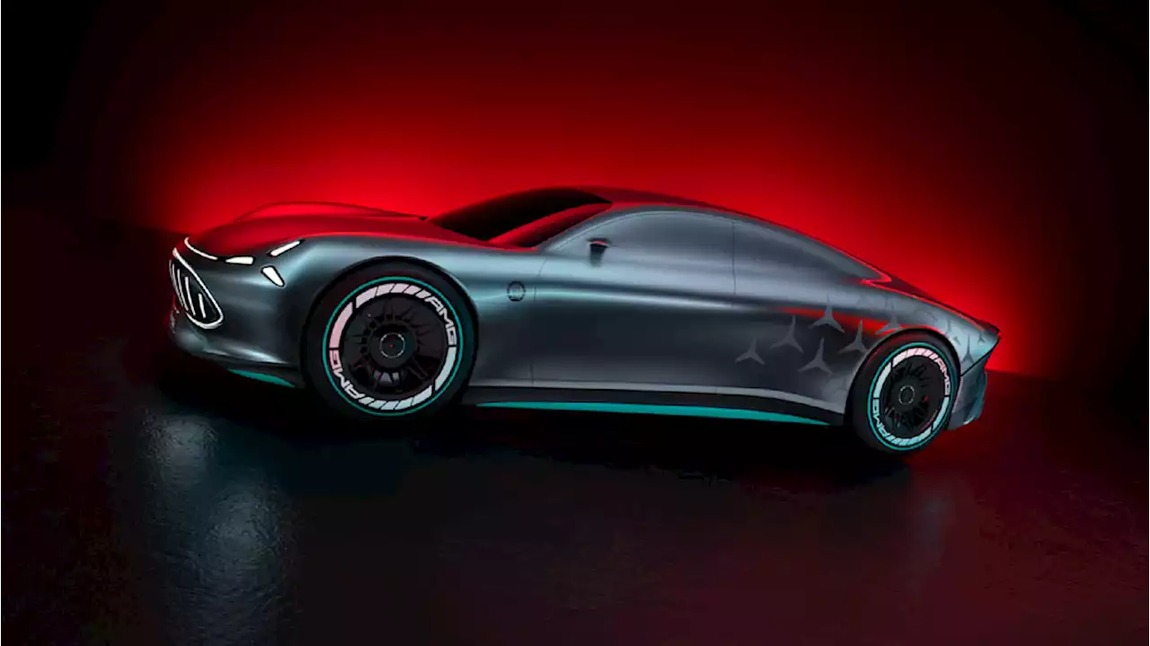 Mercedes Vision concept points the way to an all-electric AMG