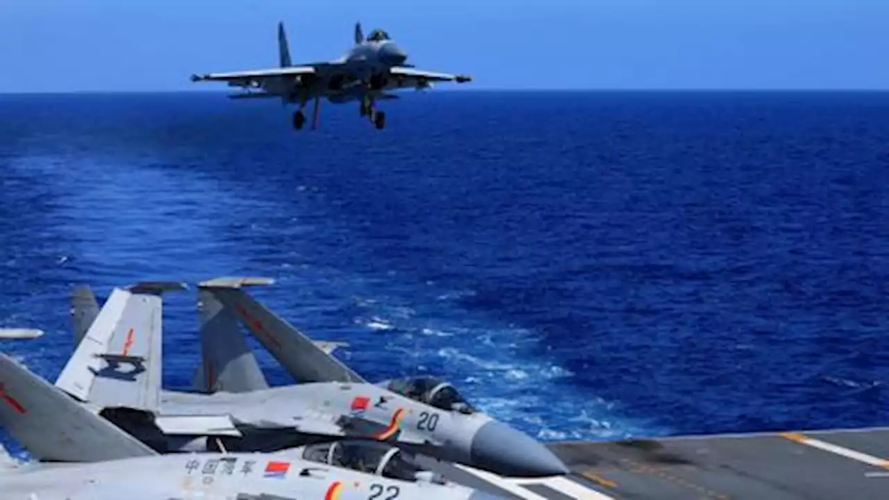 Beijing holds military drills in South China Sea as Biden visits Asia