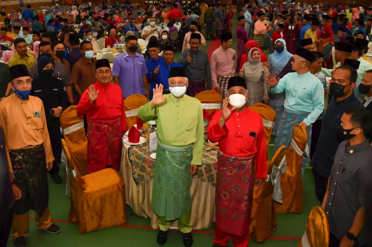 PM beraya bersama 1,000 kepemimpinan UMNO Terengganu