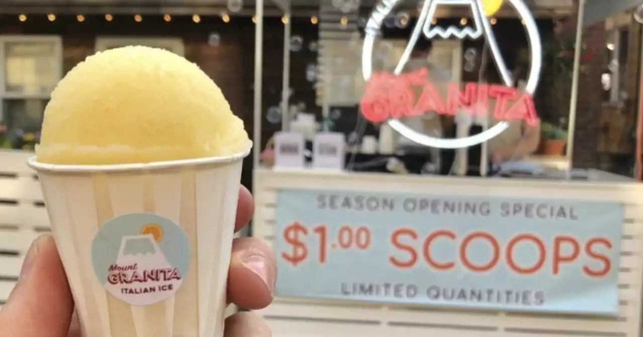 Little Italy's Mount Granita Italian Ice opening for third season