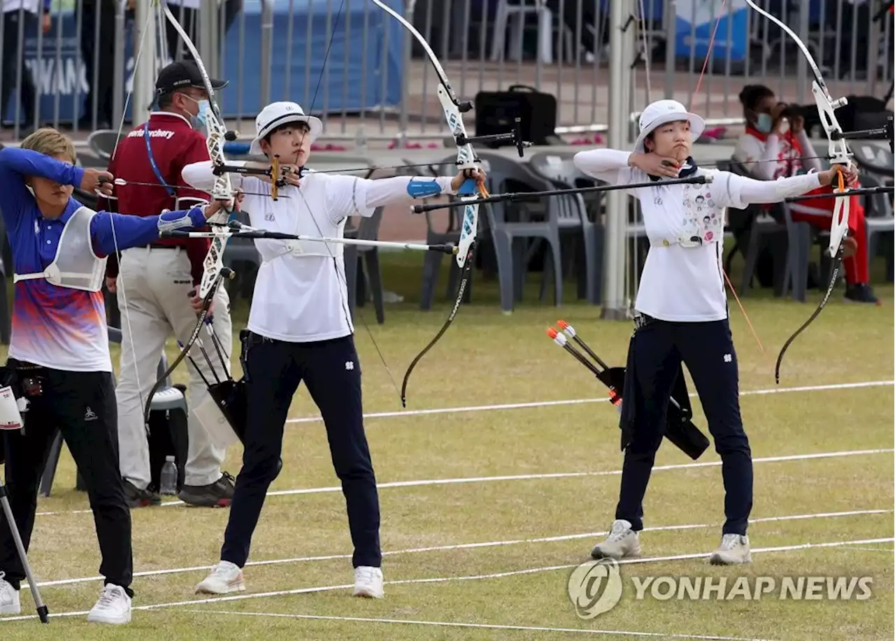 '리우 금메달' 최미선 '도쿄 3관왕' 안산 잡고 현대월드컵 4강행 | 연합뉴스