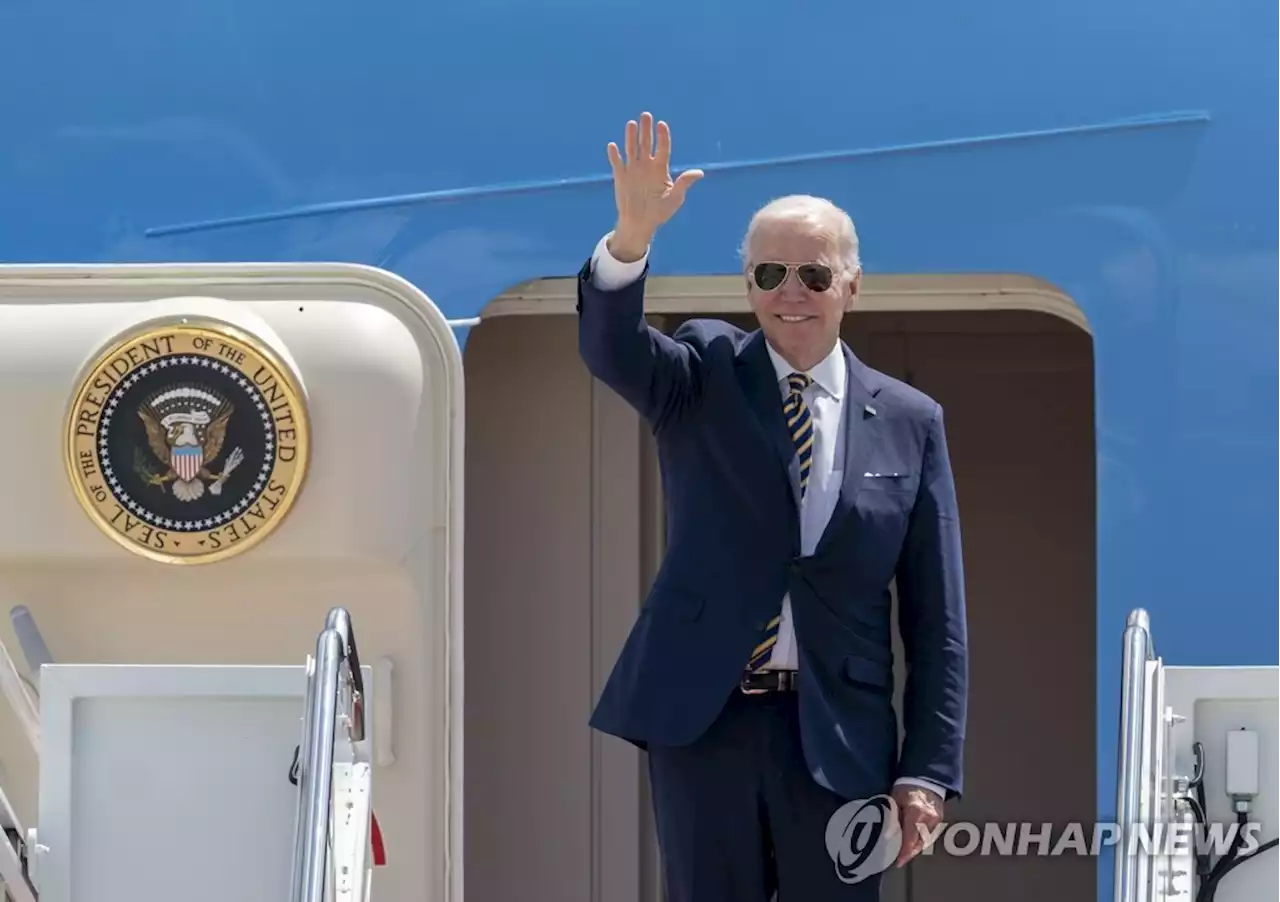 바이든 美대통령, 한국 도착…2박3일 방한일정 돌입(종합) | 연합뉴스