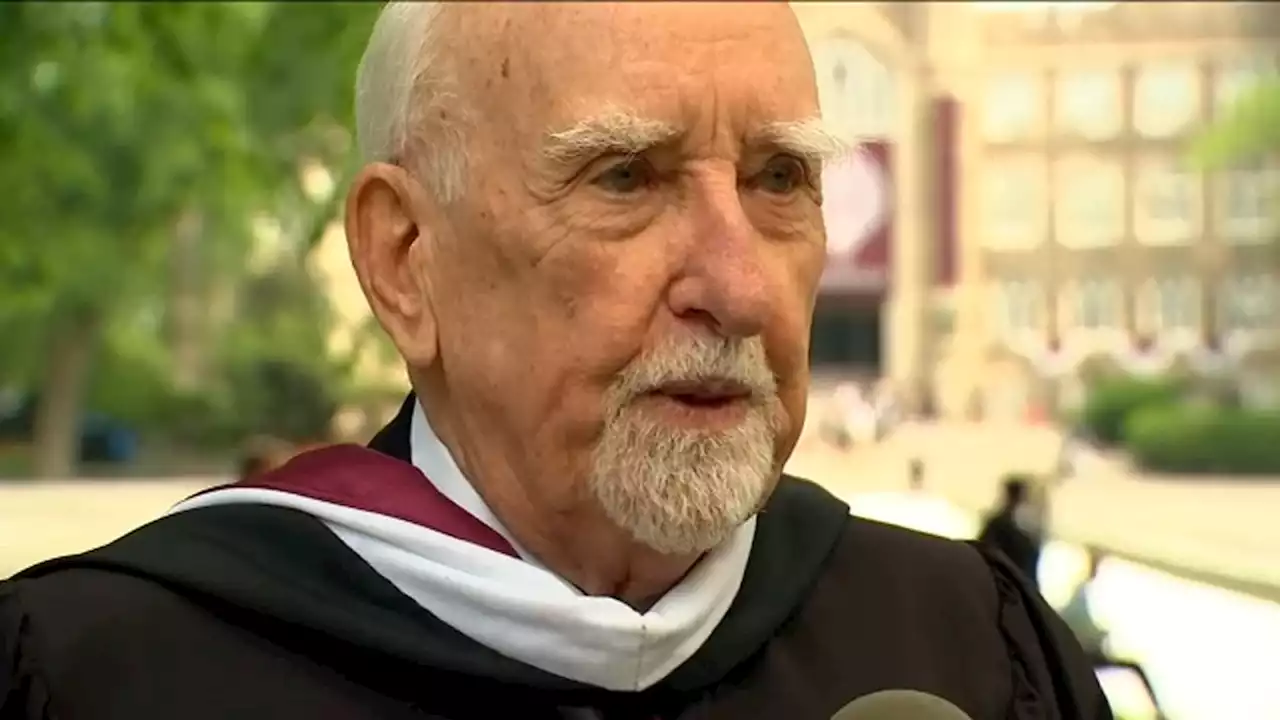 Man graduates Fordham 66 years after freshman year