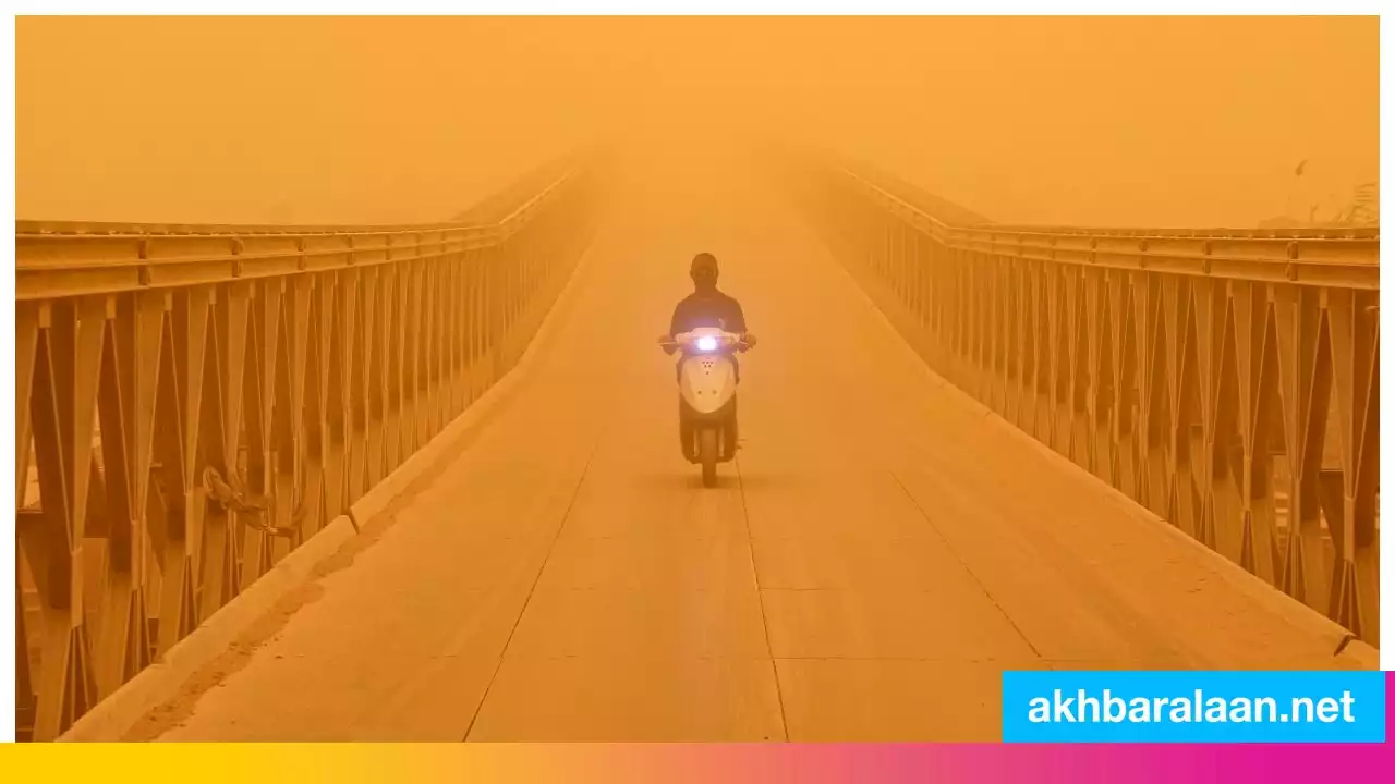عاصفة ترابية جديدة في العراق