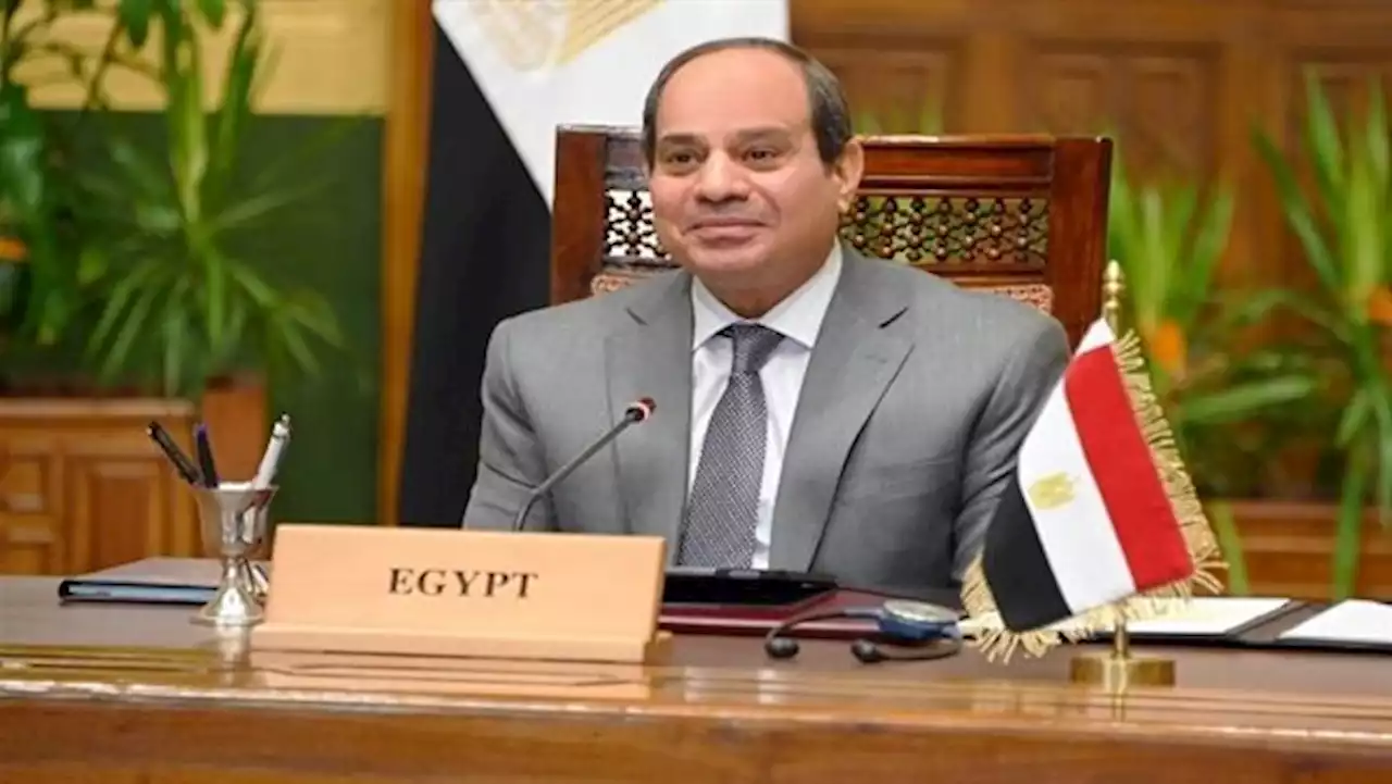 السيسي يوجه التحية للقوات المسلحة والشركات العاملة بمشروع مستقبل مصـر للإنتاج الزراعـي