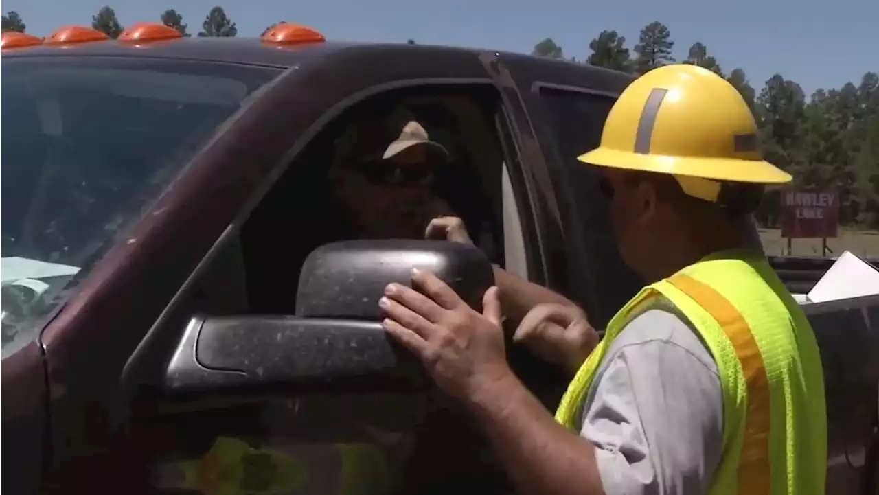 ADOT crews on the scene at Wallow Fire | ADOT