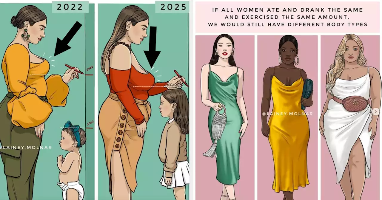 This Artist's Drawings Show How Hard It Is To Be A Woman In Today's Society