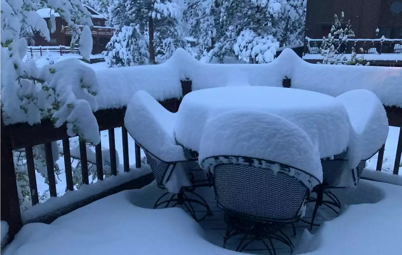 Late May Storm Drops 1 To 2 Feet Of Snow Outside Of Denver