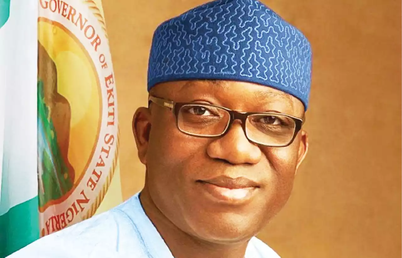If APC messes you up, come to PDP, Ortom woos Fayemi