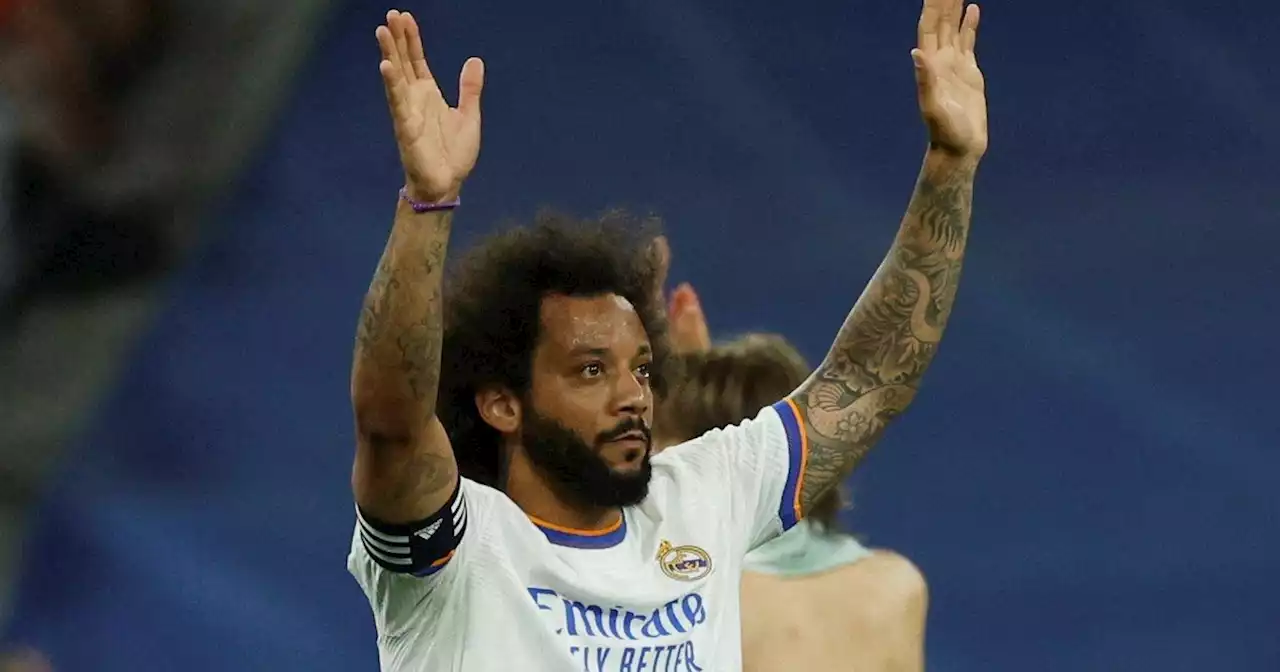 Marcelo se despidió del Real Madrid