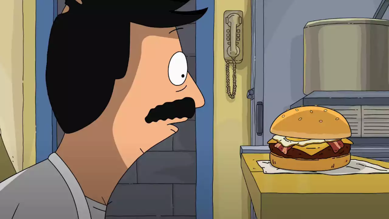 Bob perfects his practice burger in The Bob's Burgers Movie | Digital Trends