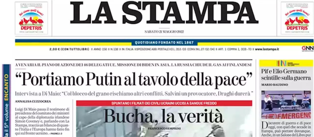 Le prime pagine di oggi - Il Post