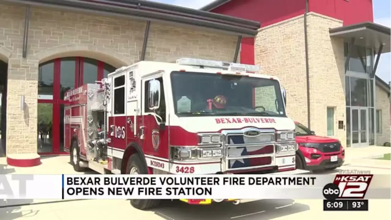 Bexar-Bulverde Volunteer Fire Department dedicates new fire station