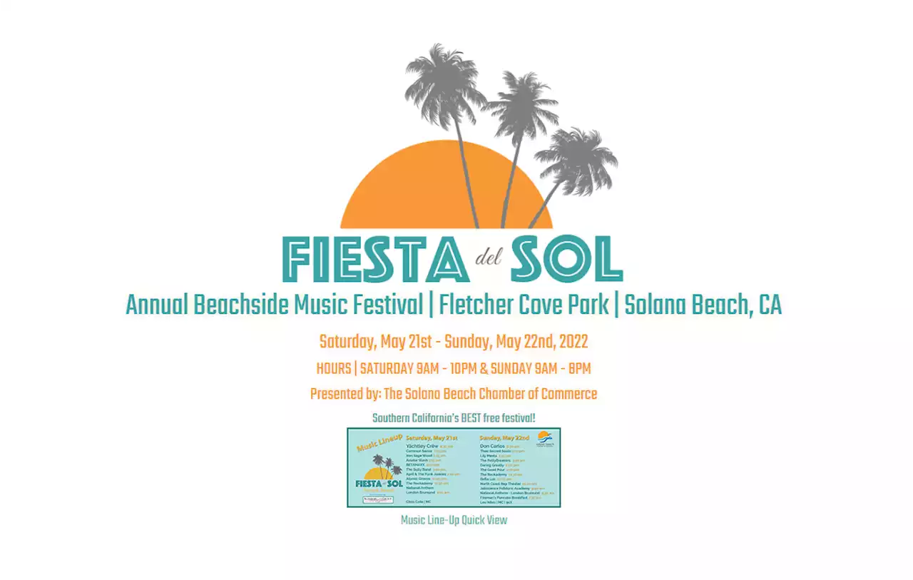 Fiesta Del Sol makes a comeback in Solana Beach this weekend -