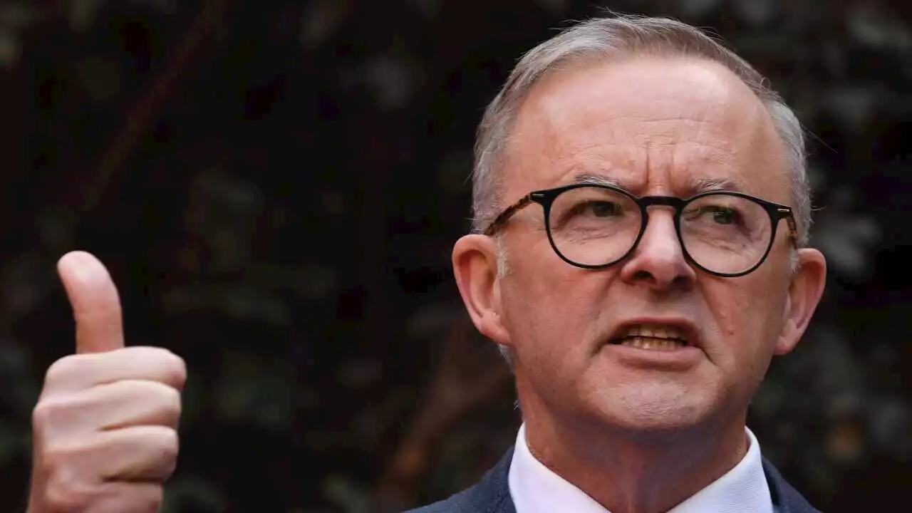 'The most divisive prime minister': Anthony Albanese hits out at Scott Morrison on election day