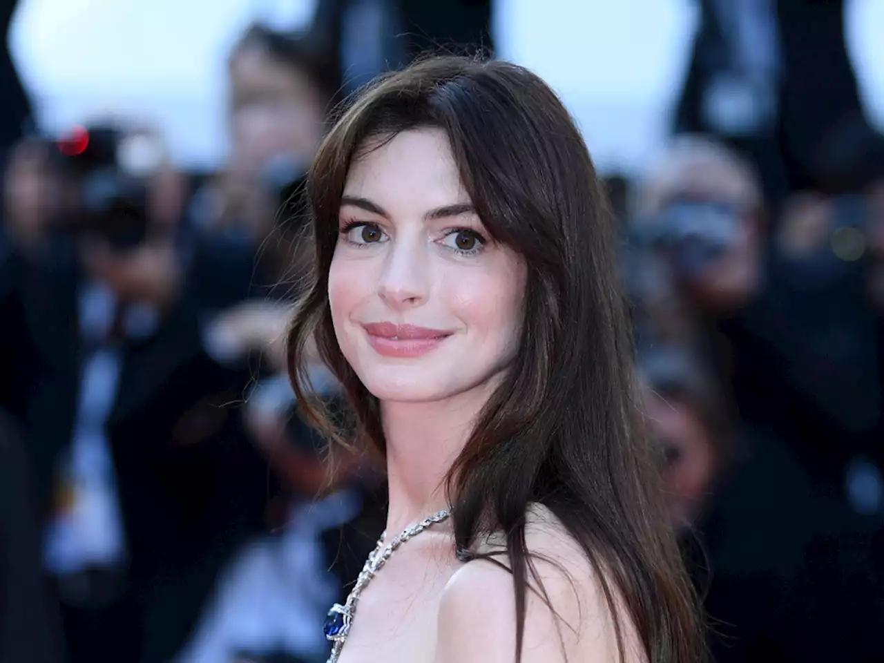 Anne Hathaway Blew Fans Away With This Ethereal White Gown For Cannes Film Festival