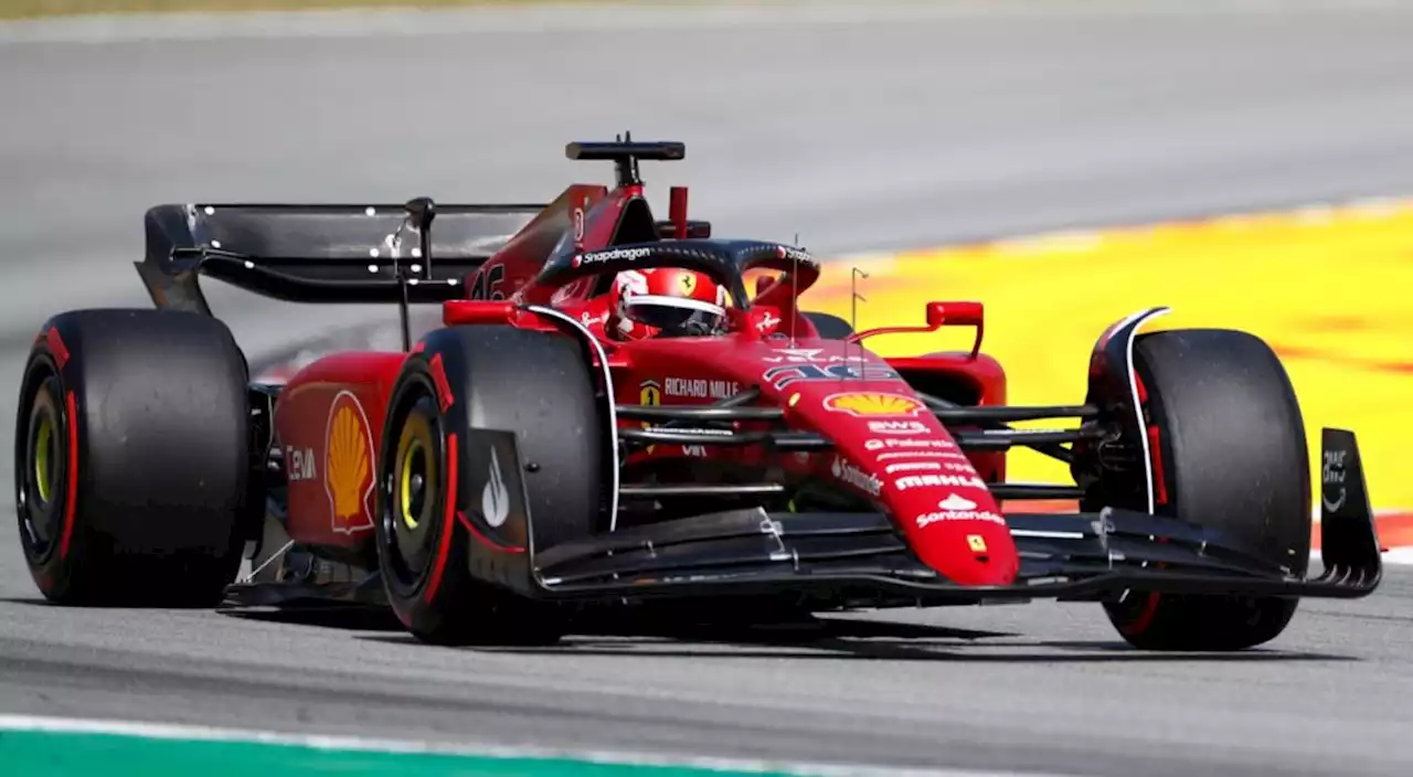 Charles Leclerc takes pole ahead of Max Verstappen at Spanish GP