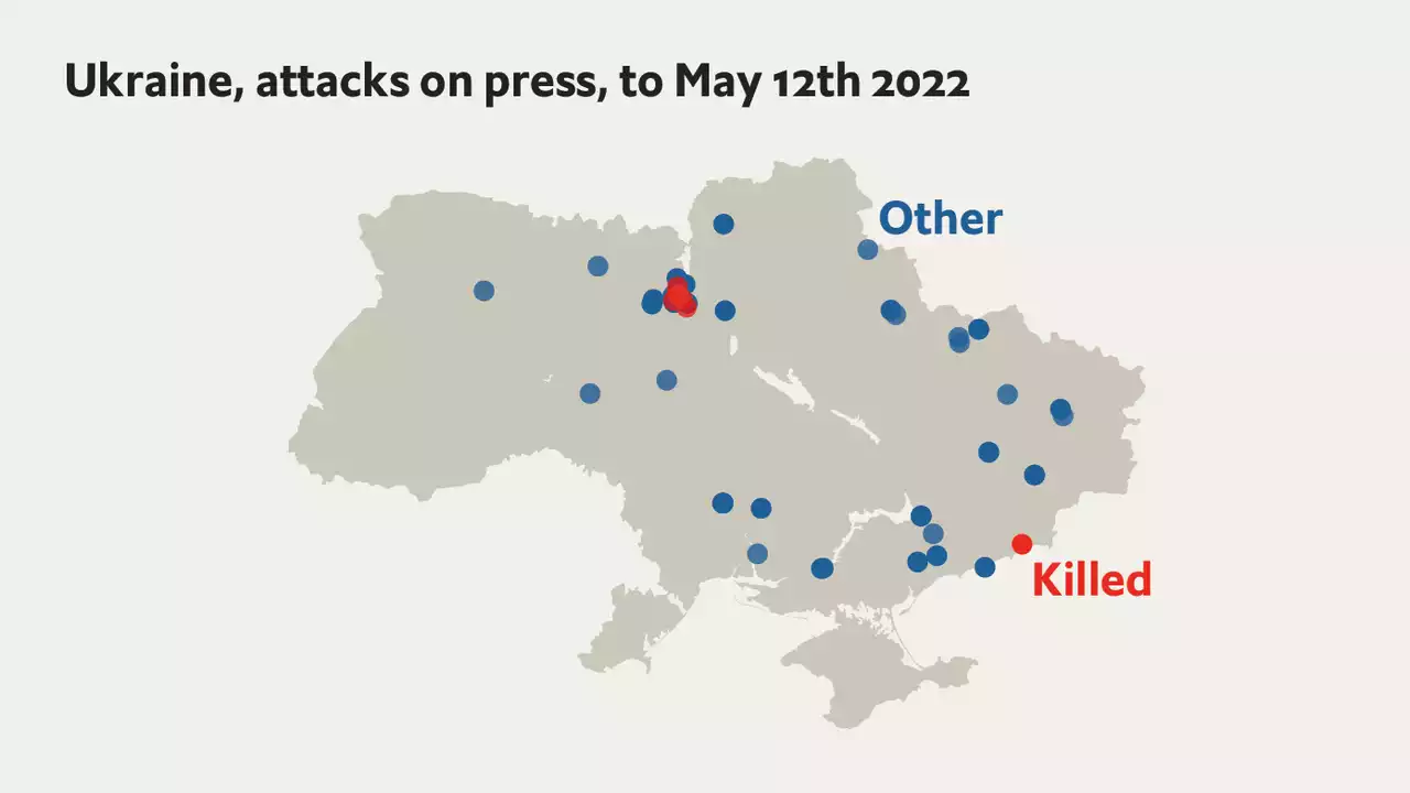 Russian forces are killing journalists in Ukraine