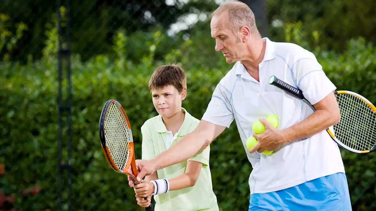 Tennis Instructor Mentoring Young Player Sees Potential In Parents’ Income