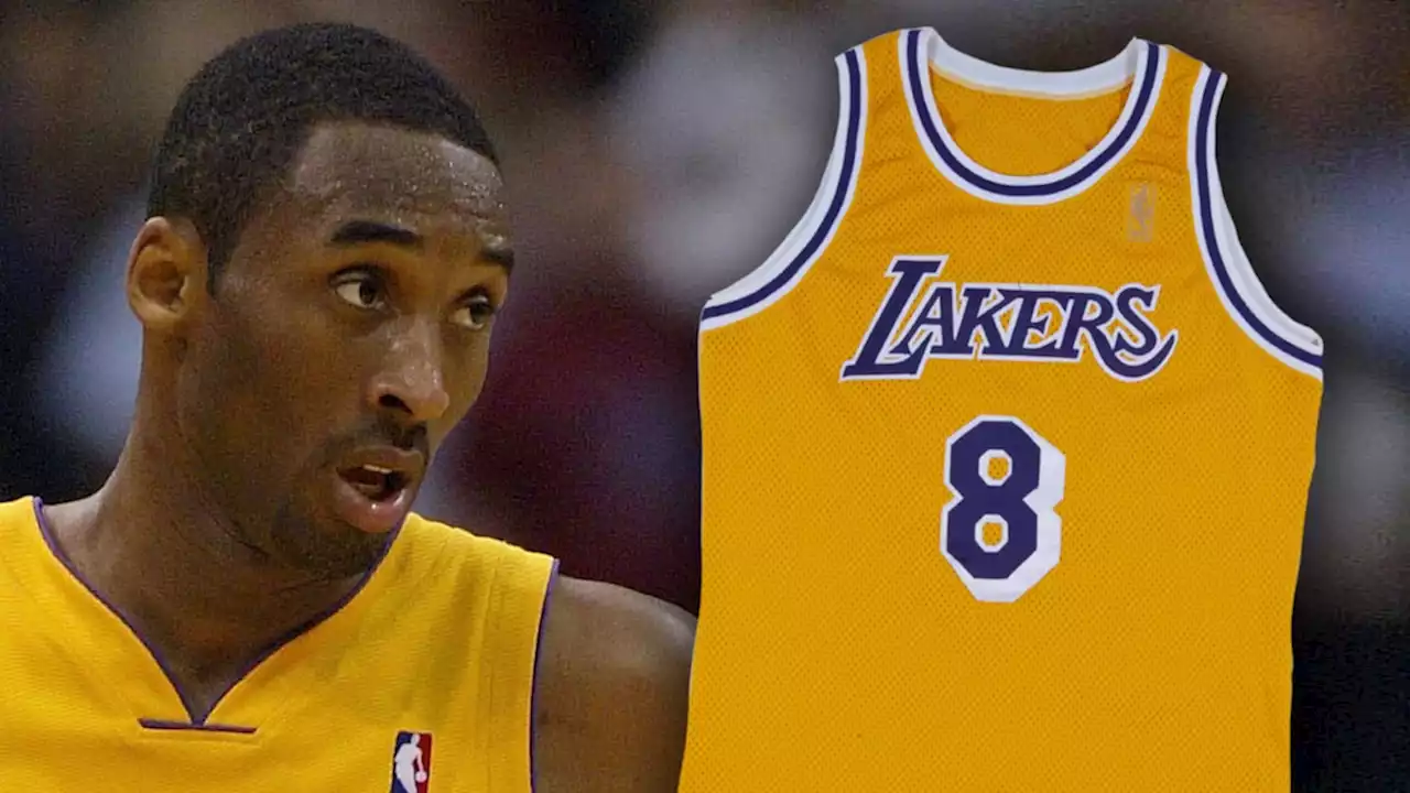 Kobe Bryant Game-Worn Rookie Jersey Expected To Net Up To $5 Mil At Auction