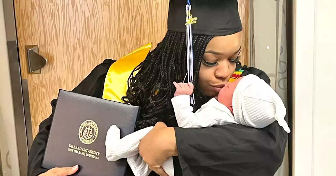 Woman Gives Birth And Graduates College On The Same Day