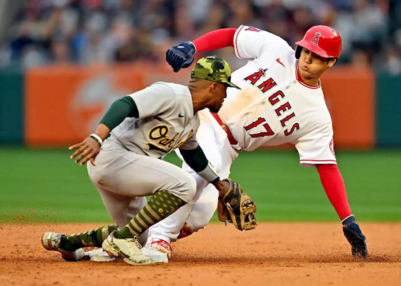 MLB：【速報中】大谷翔平、四球後に盗塁決める…第２・３打席は三振