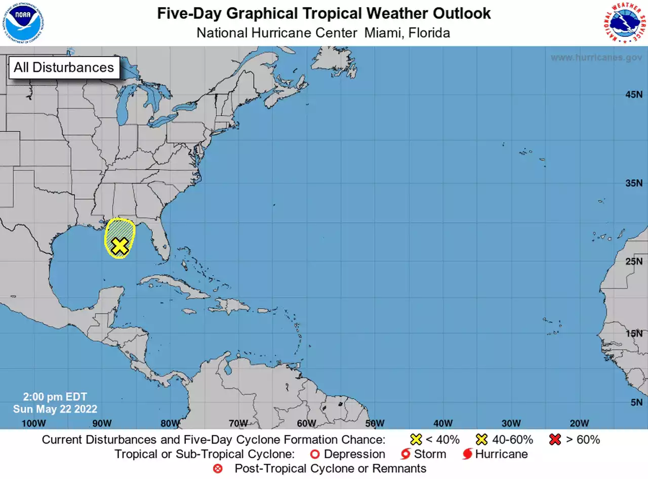 Hurricane Center keeping an eye on the Gulf (already)