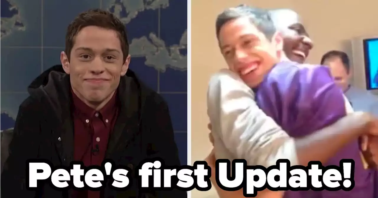 Pete Davidson Shared A Really Touching Message Ahead Of His Very Last 'SNL' Episode