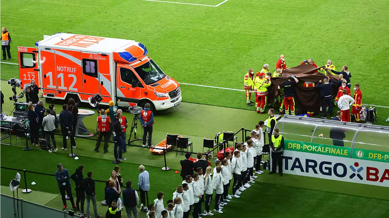 Medizinischer Notfall bei DFB-Pokalfinale – Mann hatte Arbeitskarte - B.Z. – Die Stimme Berlins