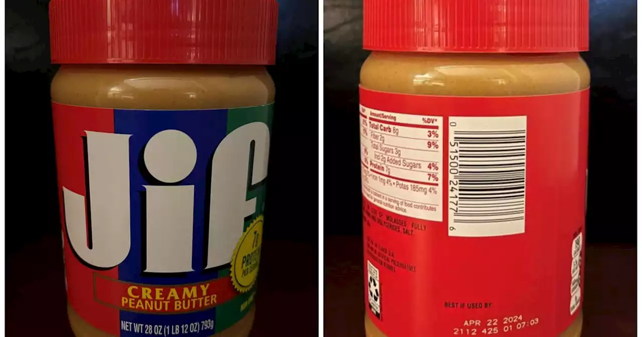 Jif peanut butter products recalled for potential Salmonella contamination