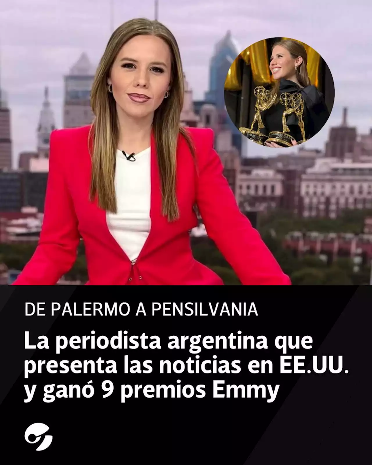 Belén Smole, la argentina que presenta las noticias en Filadelfia: la periodista que ganó 9 Emmy