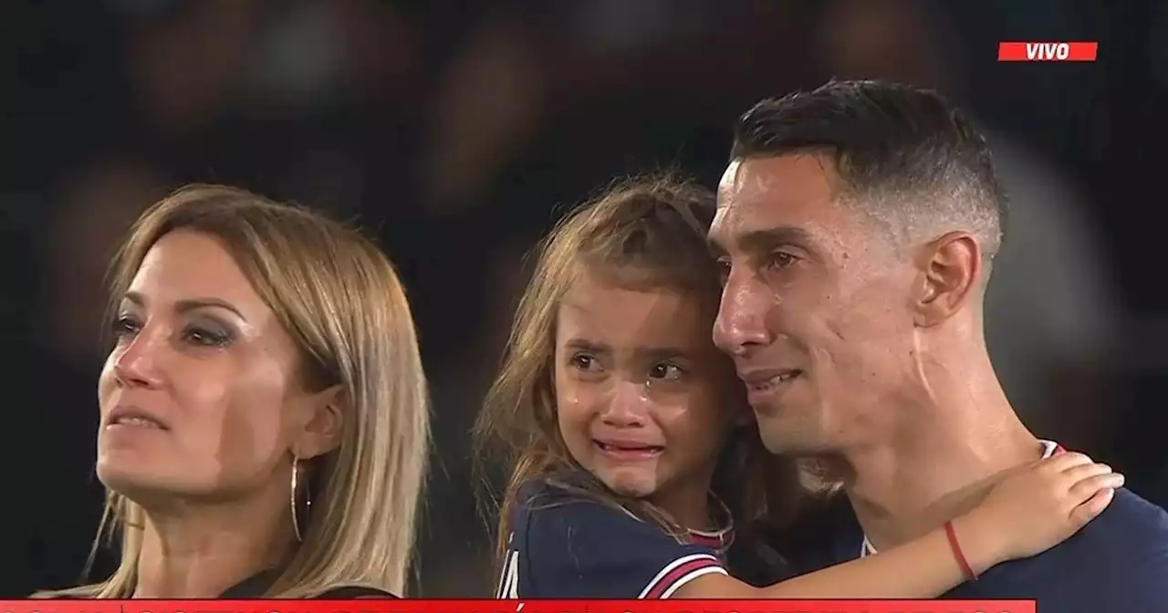 La conmovedora despedida de Di María del PSG, en fotos