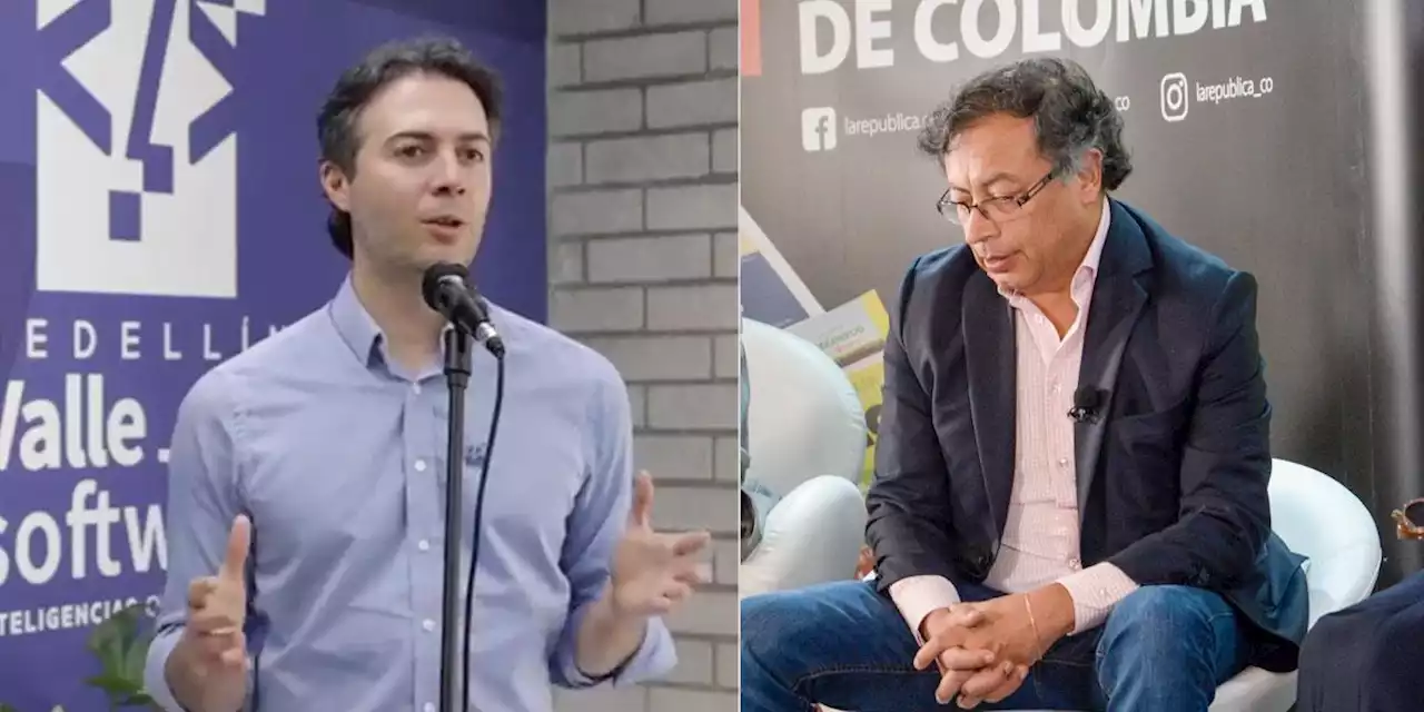 Daniel Quintero responde a la polémica por recibir a Gustavo Petro en su casa