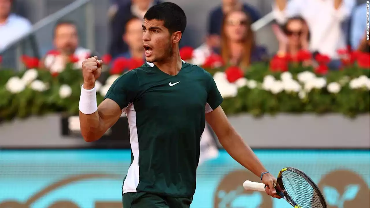 'I am one of the favorite players to win Roland Garros': The meteoric rise of 19-year-old Carlos Alcaraz