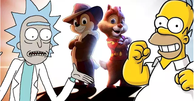 Chip 'n Dale: Rescue Rangers Includes Surprise Rick and Morty, The Simpsons Nods