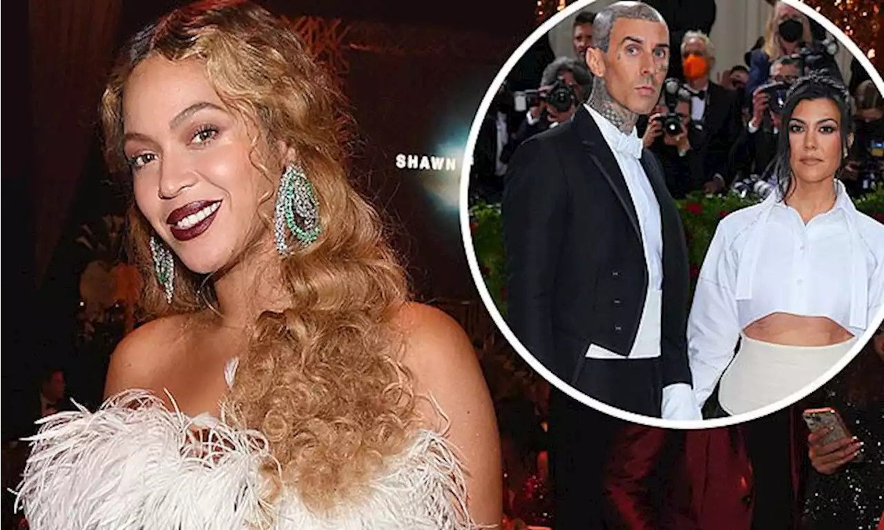 Beyonce 'will attend Kourtney Kardashian and Travis Barker's wedding'