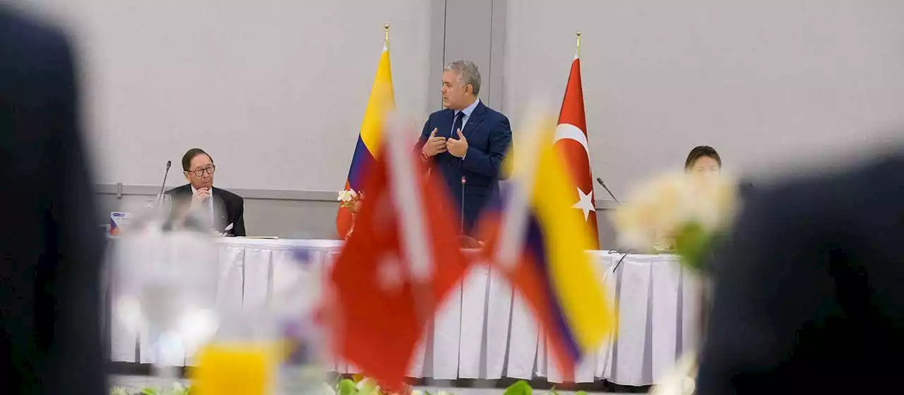 Iván Duque concreta en Turquía inversión por 400 millones de euros