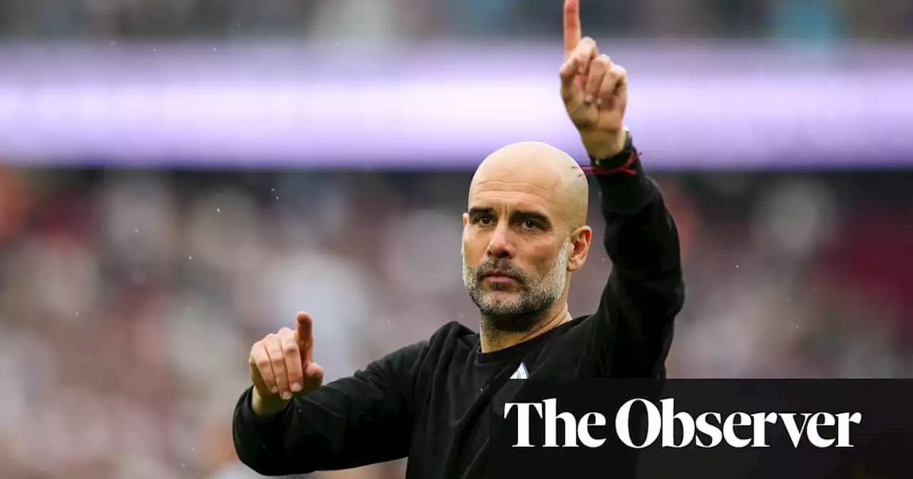 Another title would put City alongside Ferguson’s United, says Guardiola