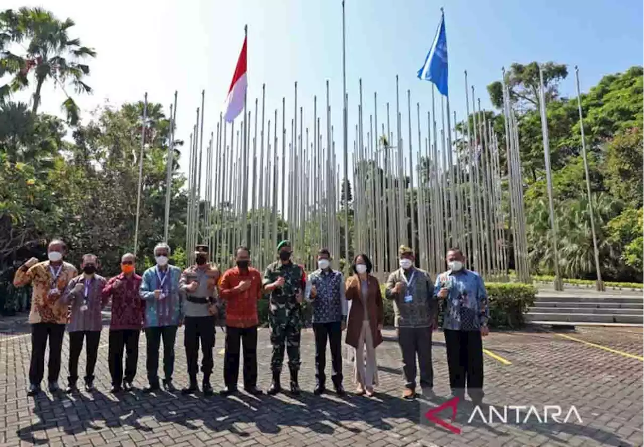 Bendera Indonesia & PBB Berkibar di Ajang GPDRR 2022, Simak Letjen TNI Suharyanto