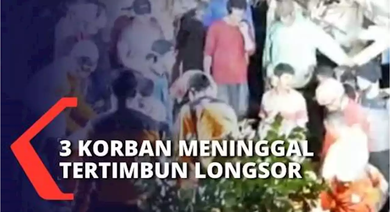 Detik-detik Tanah & Tebing Longsor Timpa 3 Korban Jiwa di Bogor, Diduga Karena Turap Tak Kuat